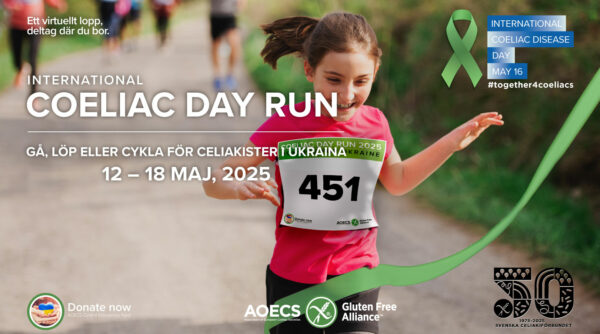 Nu har anmälan till årets Coeliac Day Run öppnat